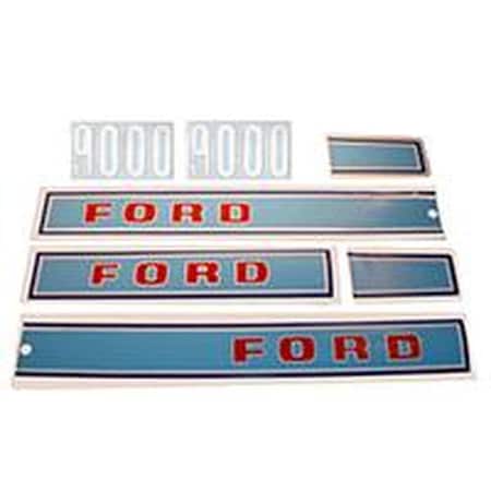 Aftermarket R4676 Decal Set Fits Ford R4676-RIL
